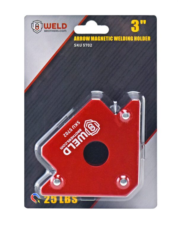 Weld Brothers 3" Arrow Magnetic Welding Holder - Image 2