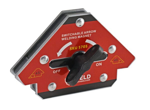 Weld Brothers 80kg Switchable Arrow Welding Magnet